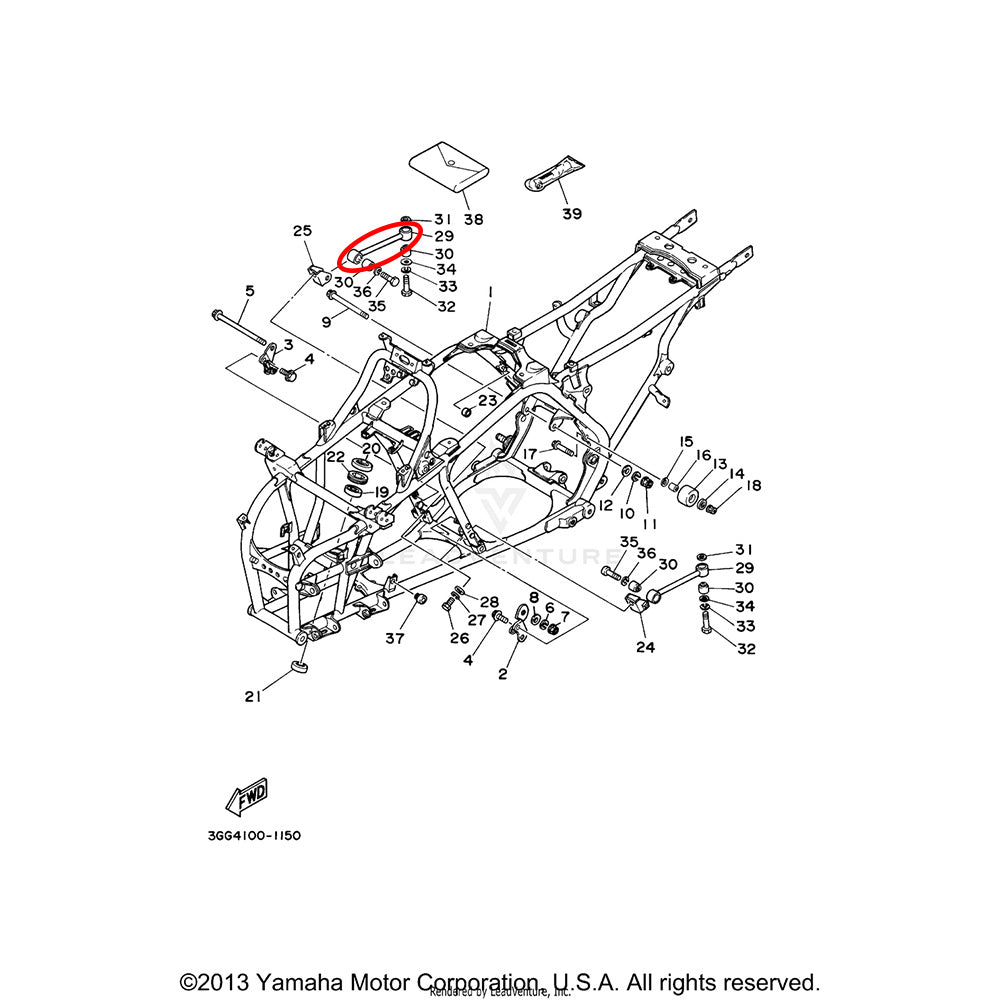 Banshee Bottom Engine Stay