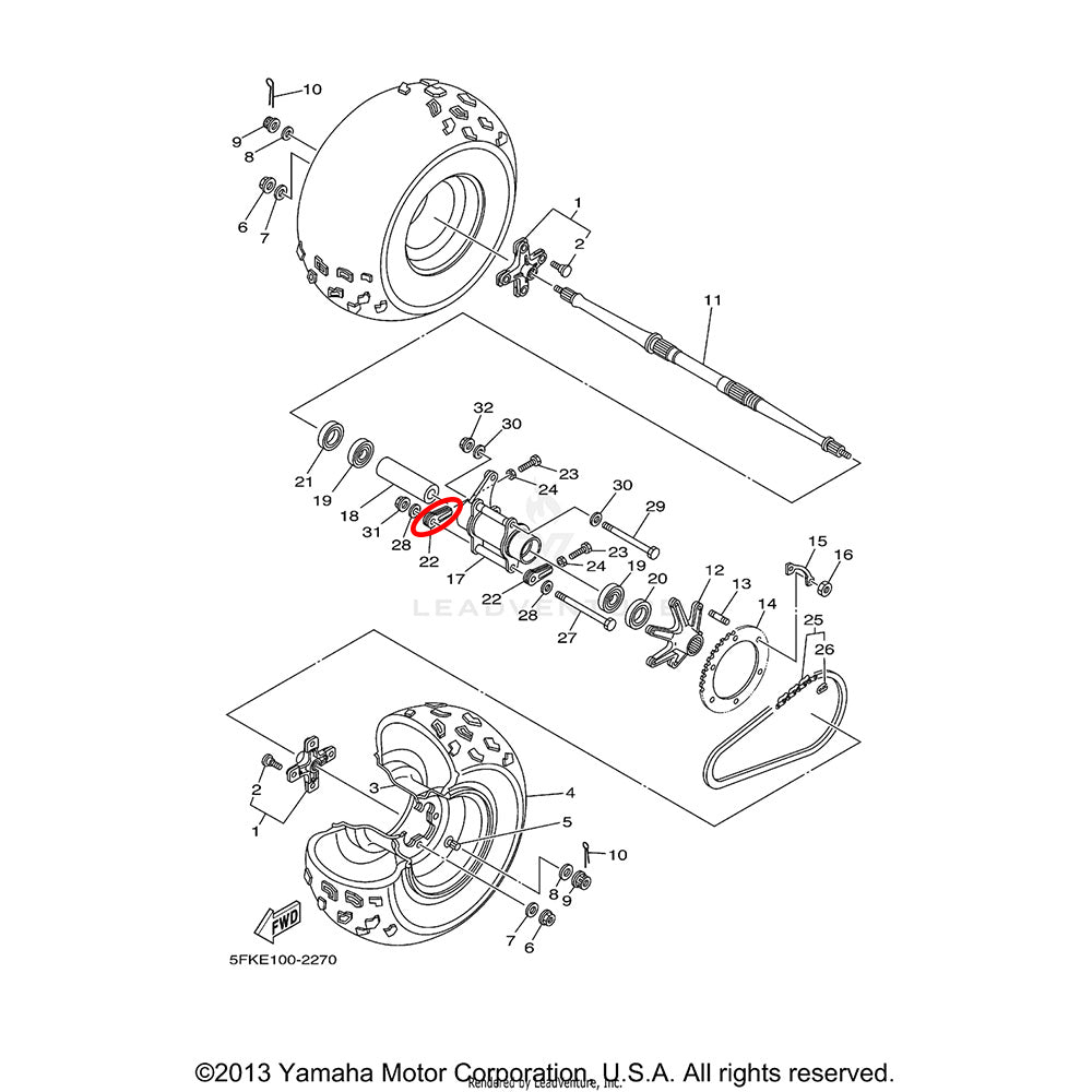 Banshee Chain Tensioner
