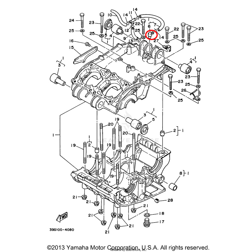 Banshee Engine Case Vent
