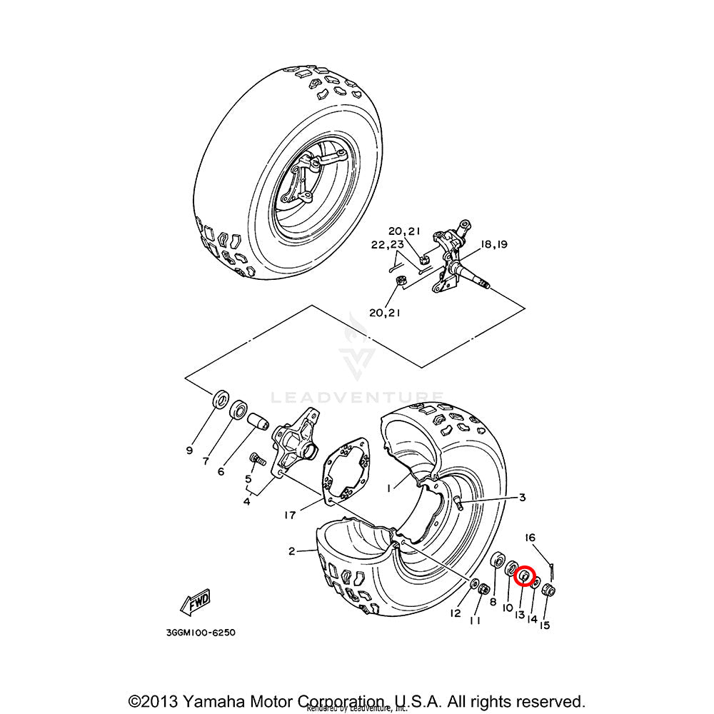 Banshee Wheel Hub Collar