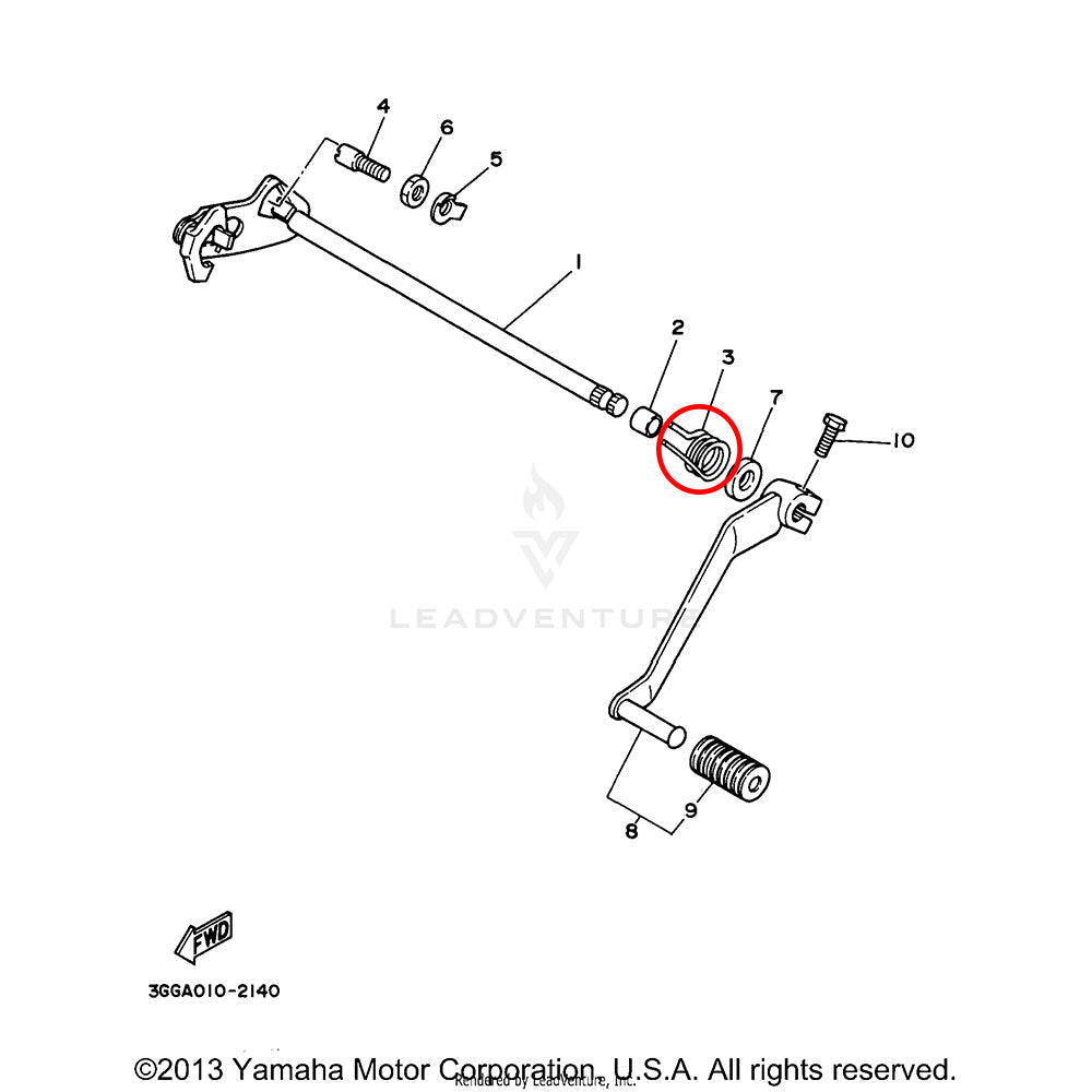 Banshee Shift Shaft Spring
