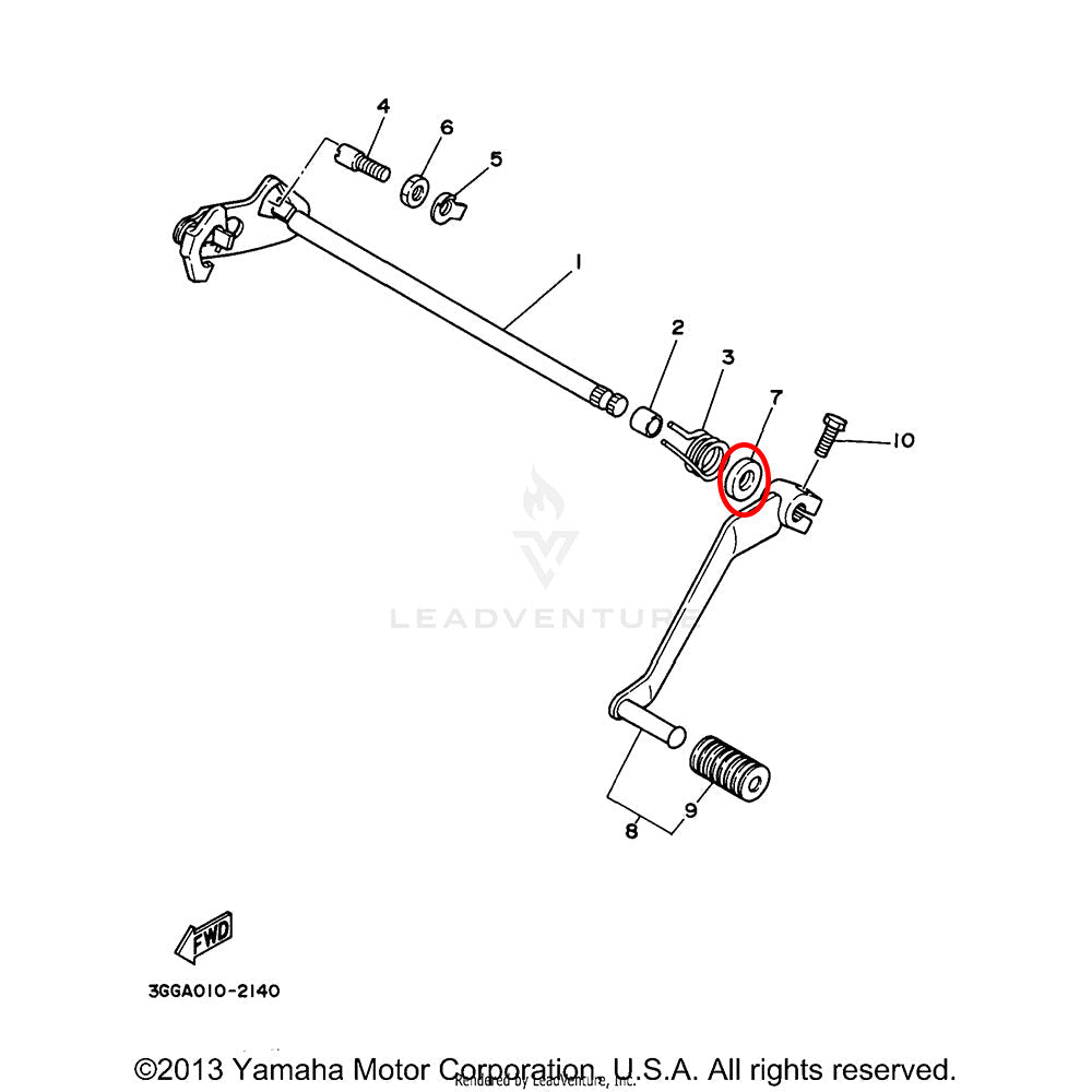 Banshee Shift Shaft Seal