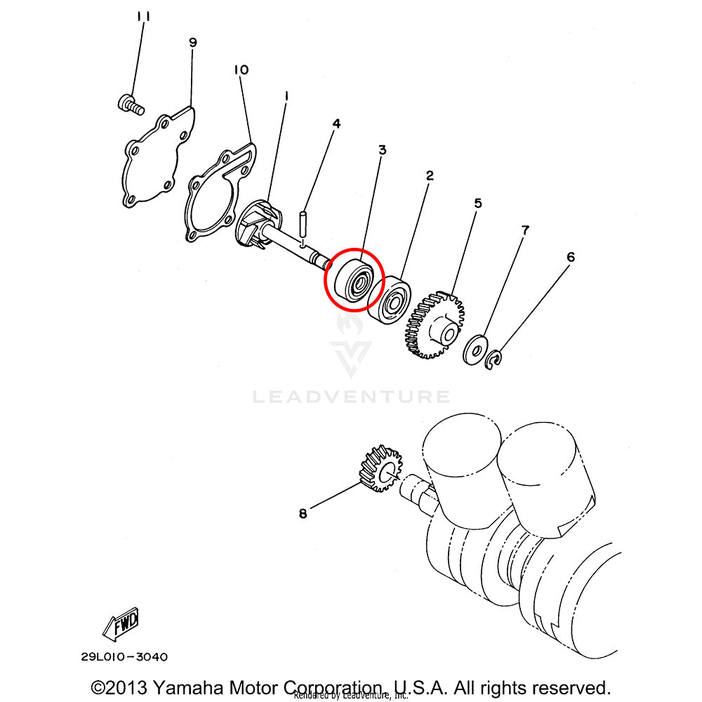 Banshee Water Pump Seal