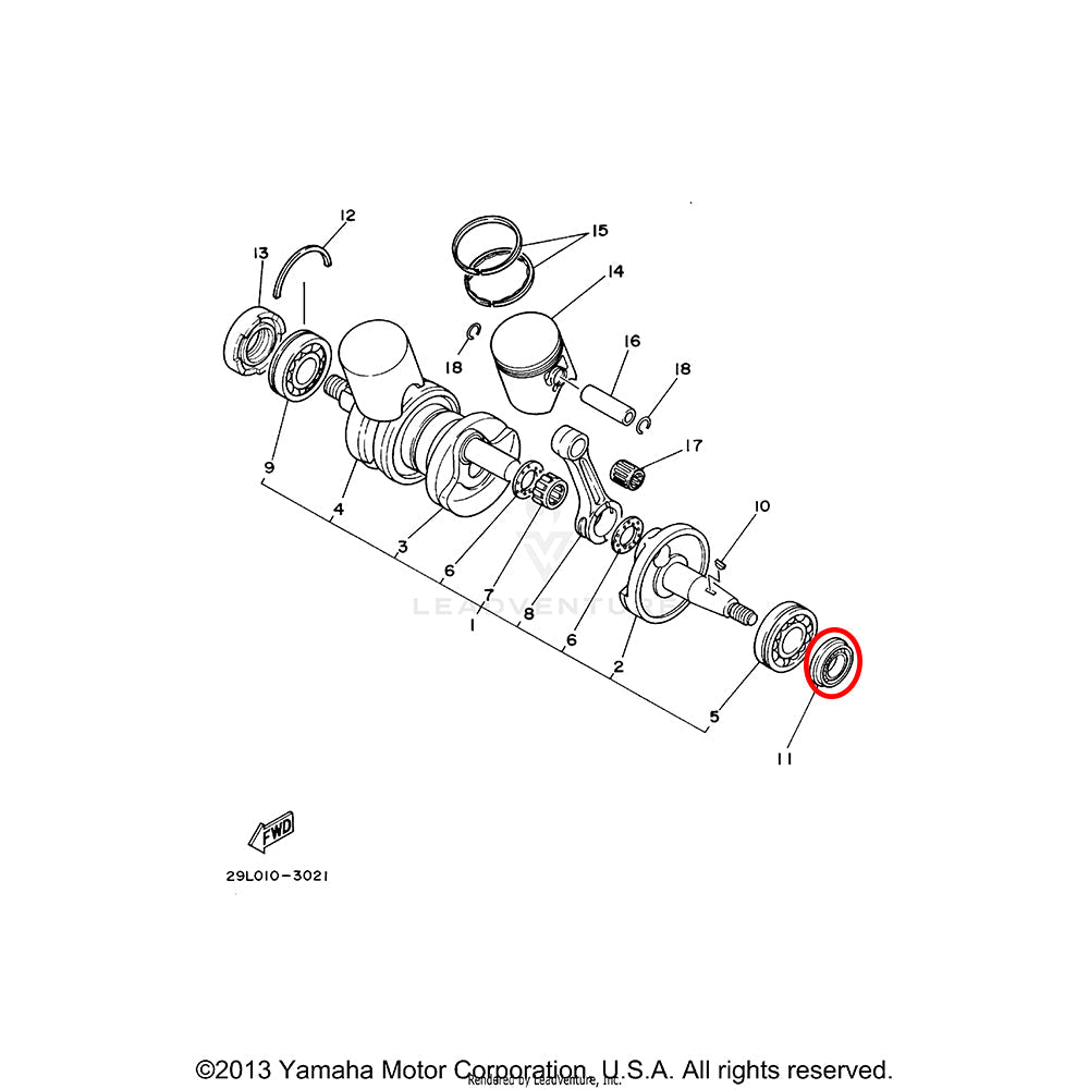 Banshee Stator Side Crank Seal