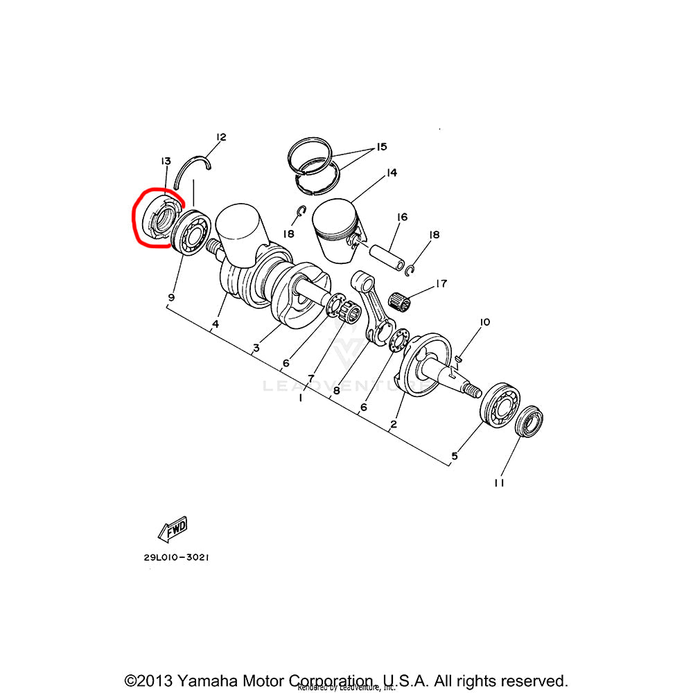 Banshee Power Side Crank Seal