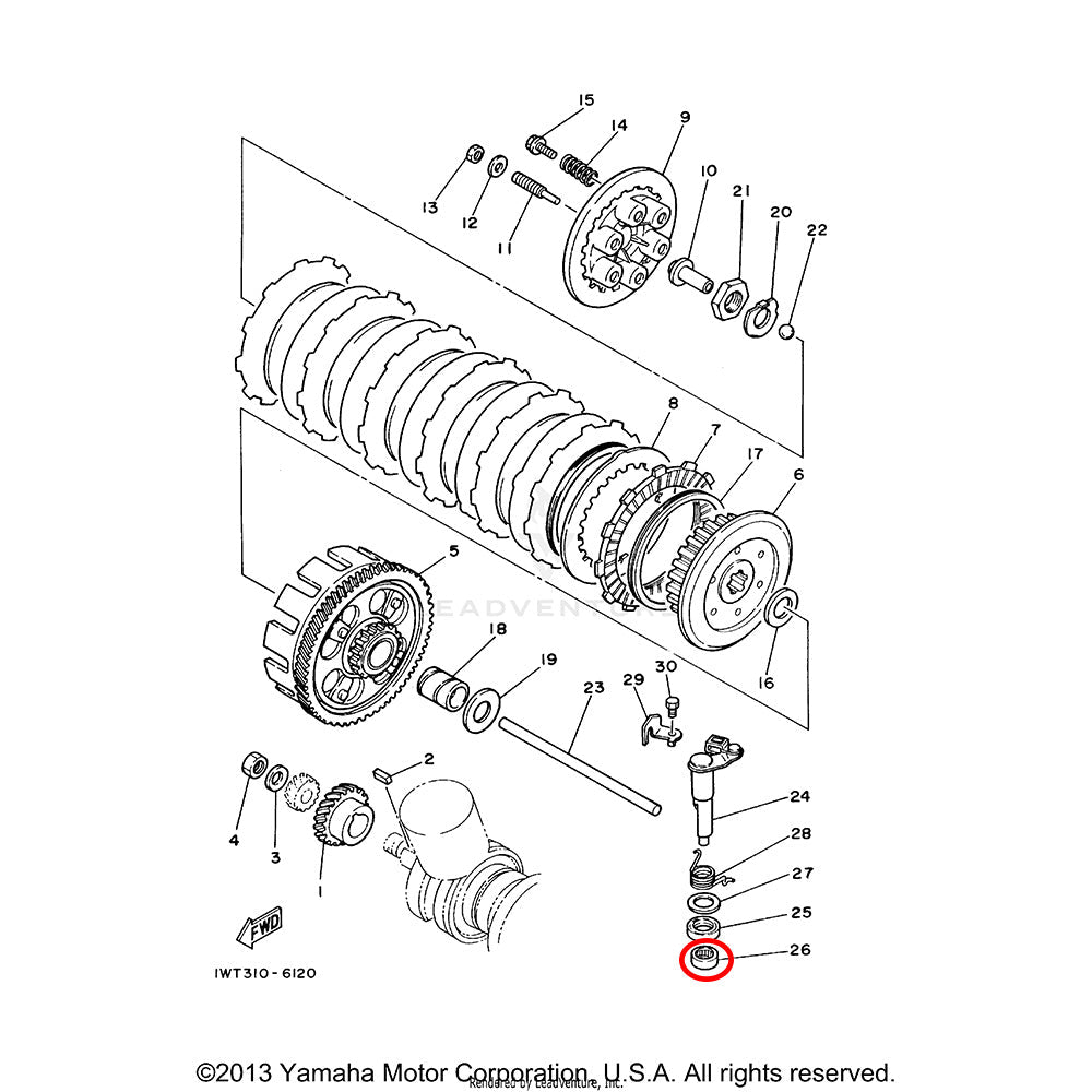 Banshee Actuator Bearing