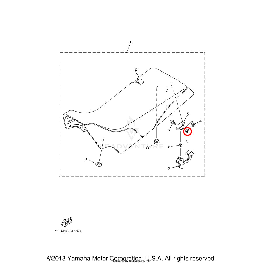 Banshee Seat Lever Circlip