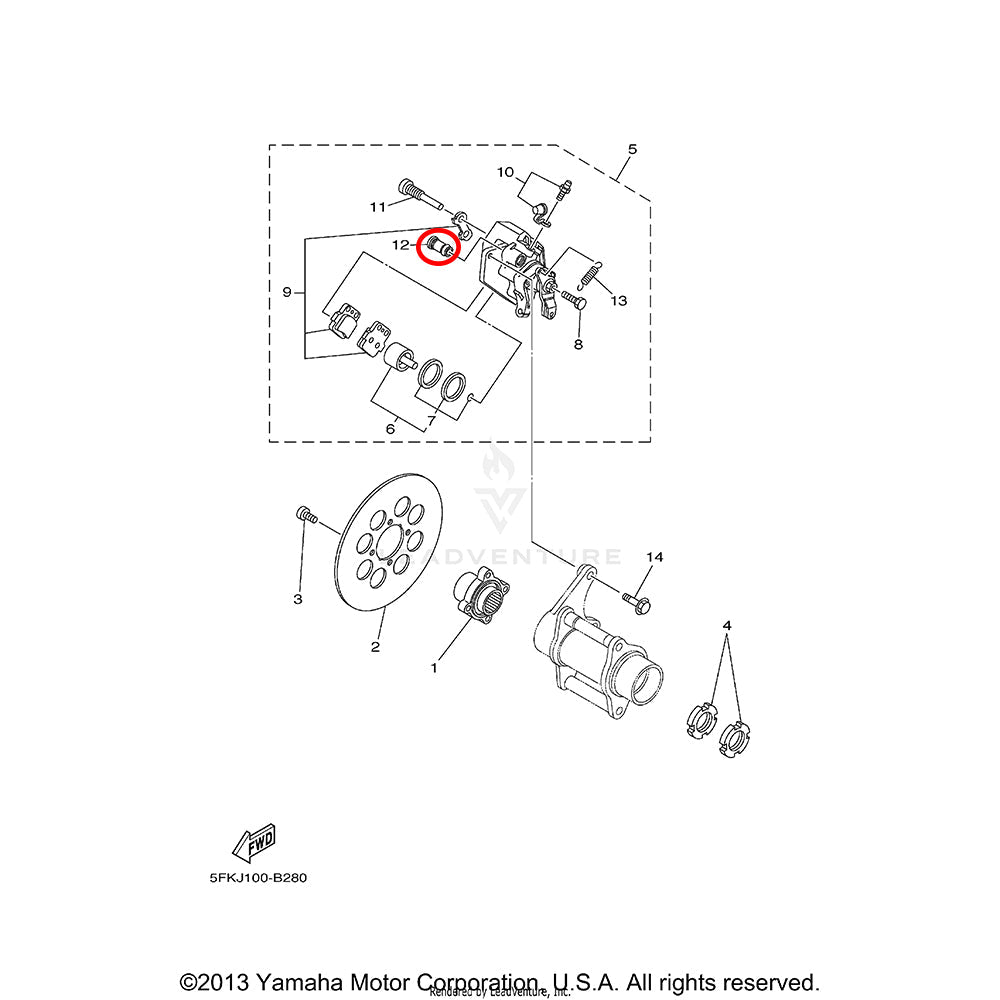 Caliper Pin Dust Boot
