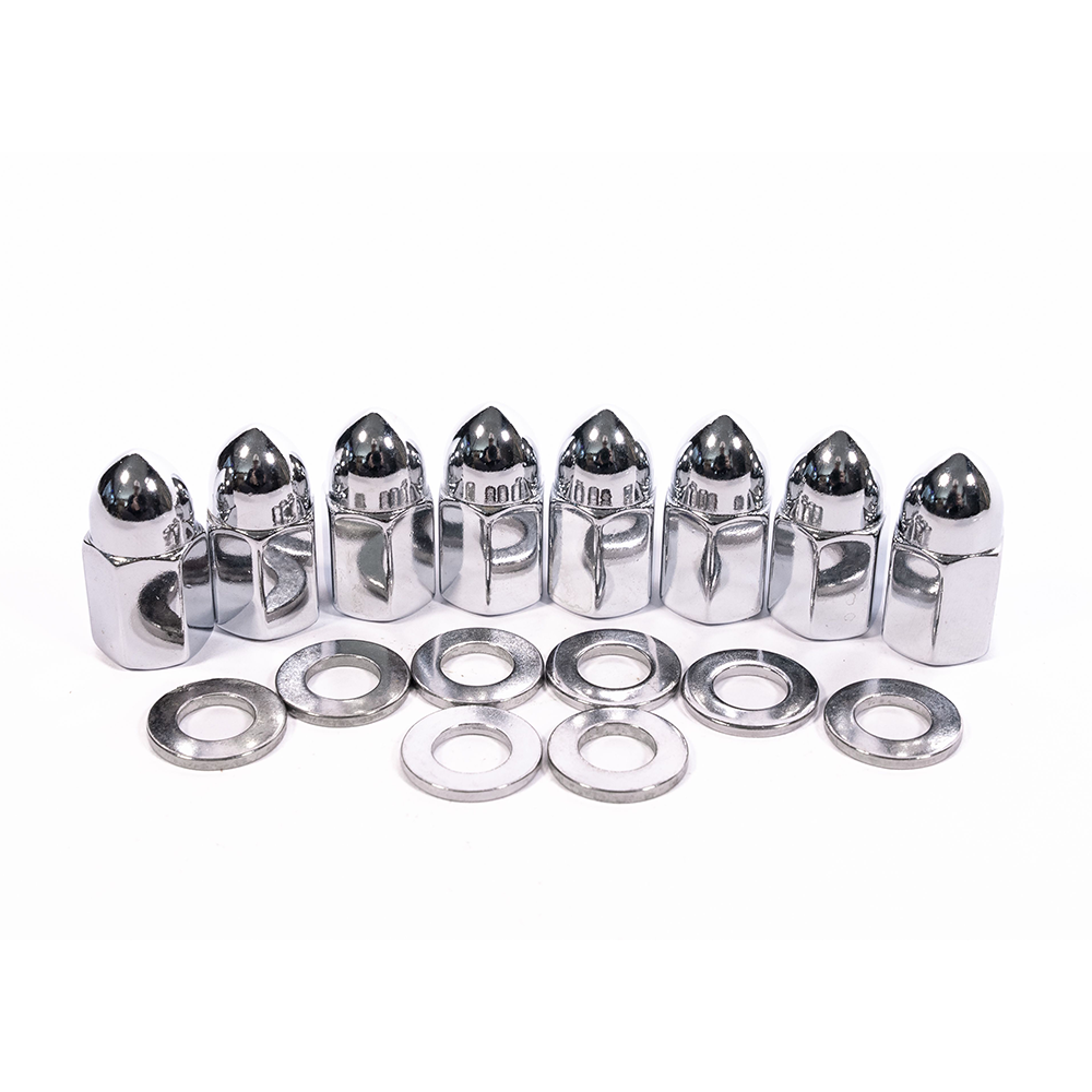 10mm Chrome Wheel Bullet Nuts