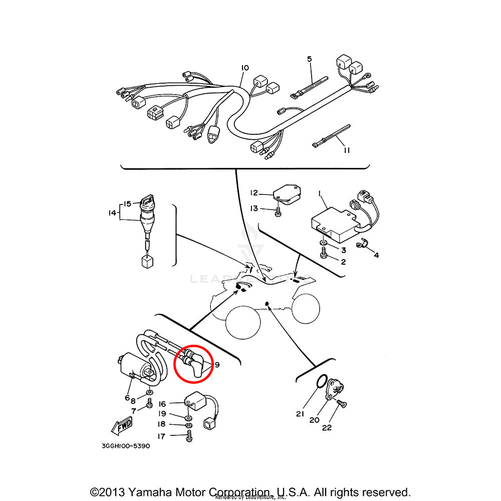 Banshee OEM Spark Plug Cap
