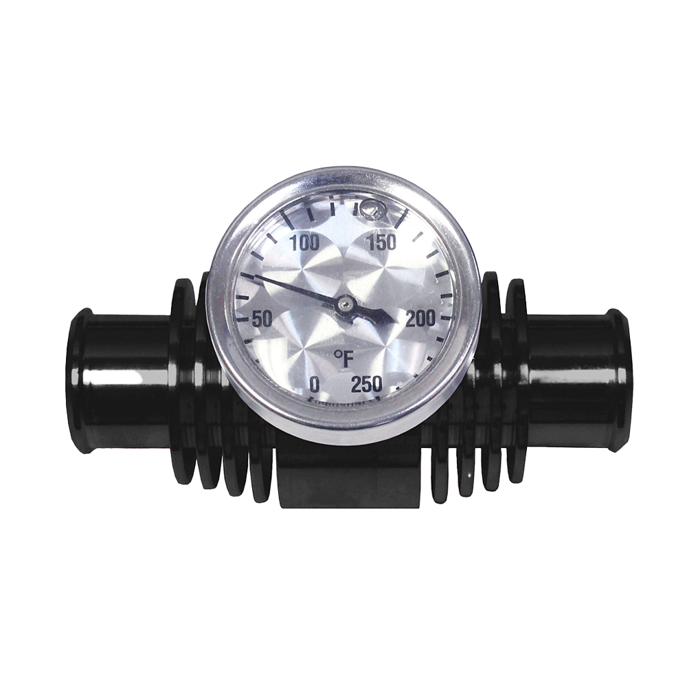 Inline Cooler w/Temp Gauge