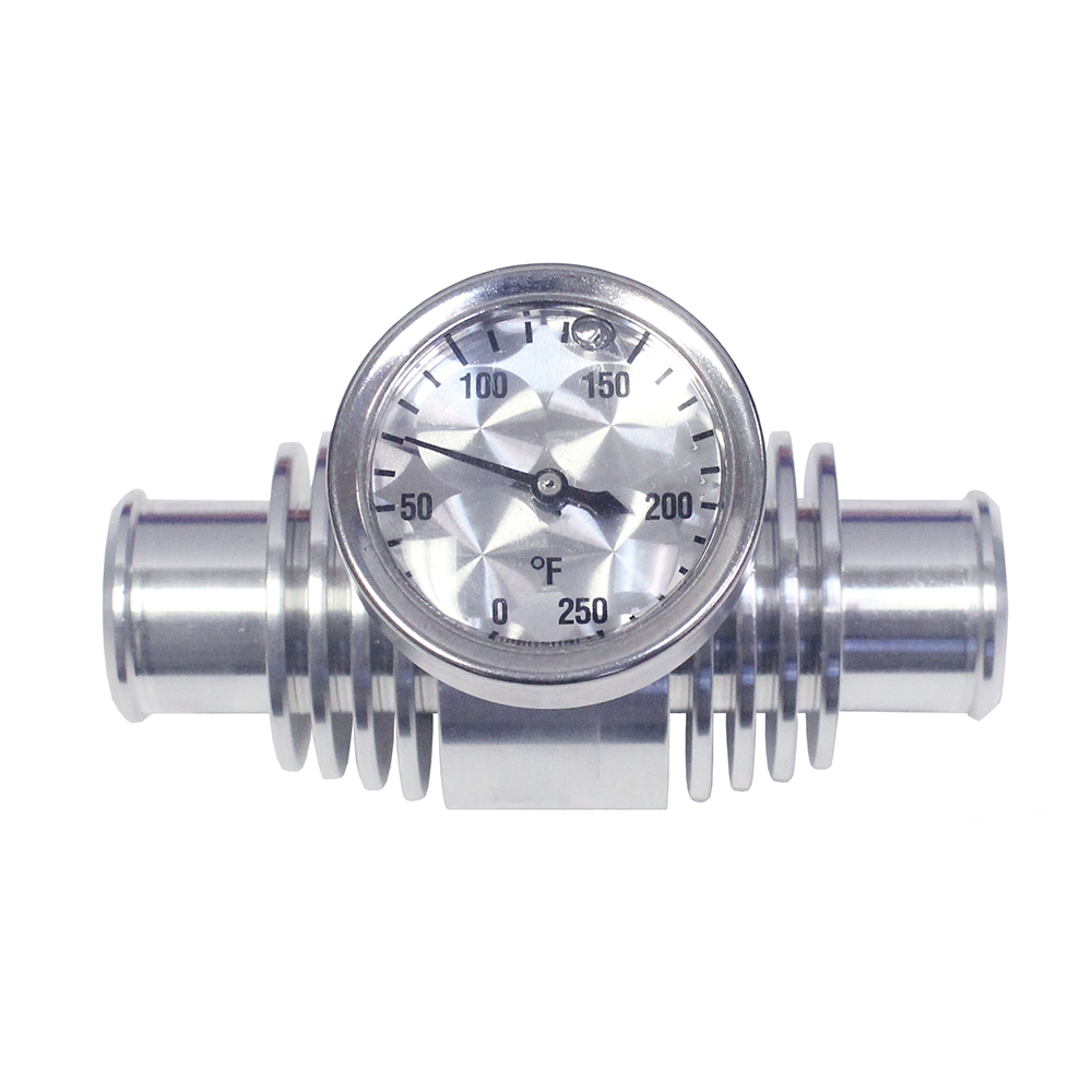 Inline Cooler w/Temp Gauge