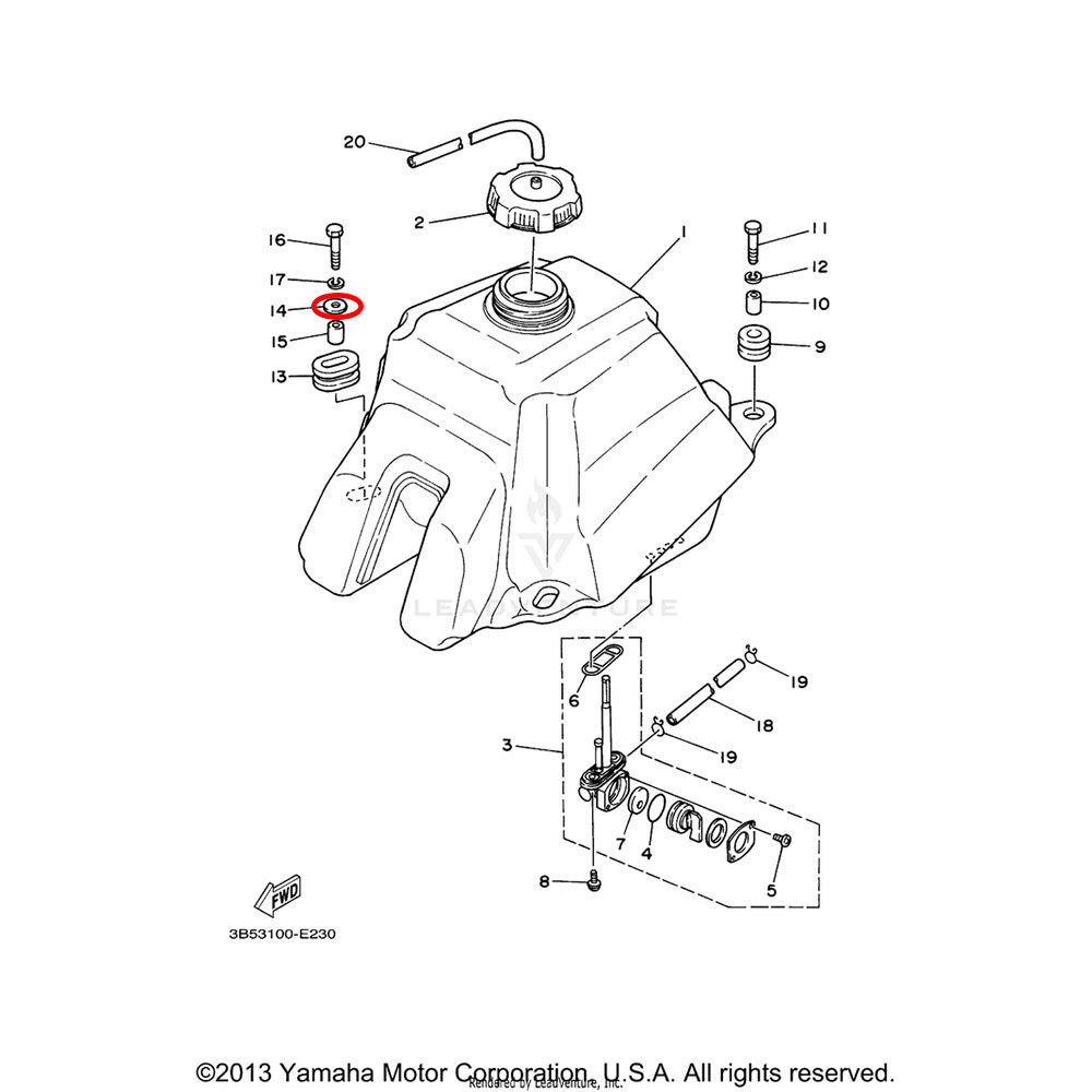 Banshee Fuel Tank Washer