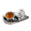 Orange / Plain / Scallop