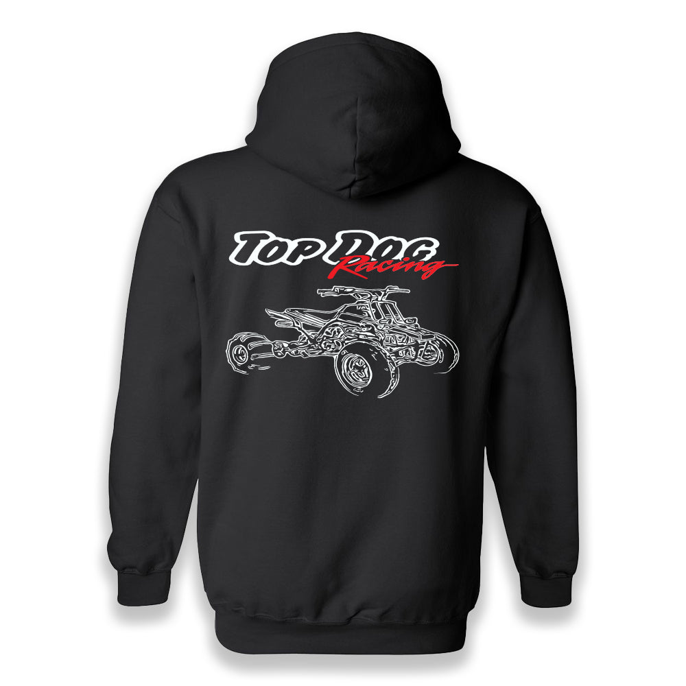Top Dog Bike Racing Hoodie